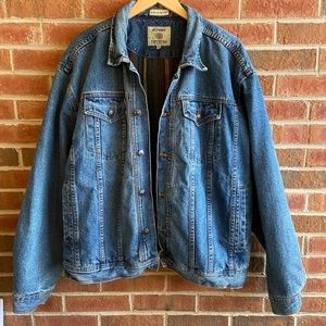 Vintage Outdoor Expedition Lined Denim Jacket 90s